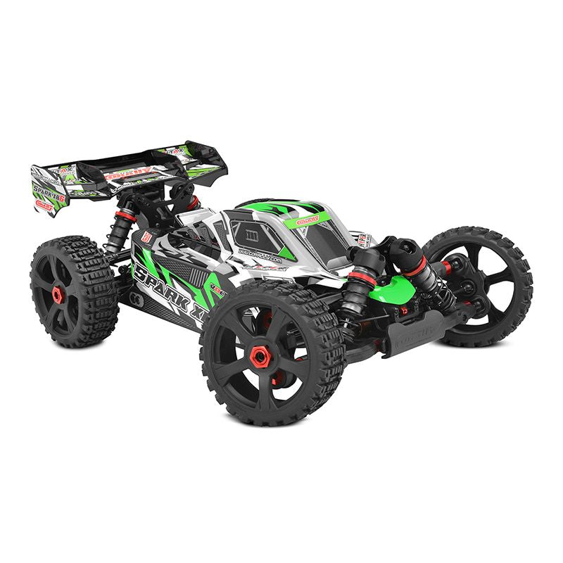 COR00485-G Corally Spark XB6 1/8 6S Basher Buggy, ROLLER, Green