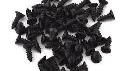 SDW-M1BK50-3MM Sideways RC Scale Drift M1 Body Panel Screw (Black) (50)
