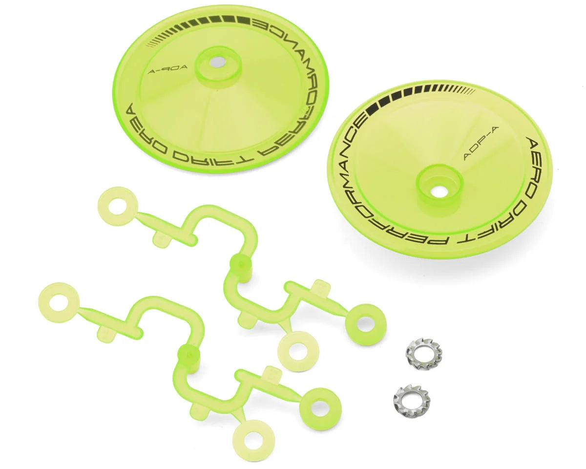 DS Racing Sloped Aero Drift Wheel Covers (2) (Drift Element Wheels) |THE RC SHOP