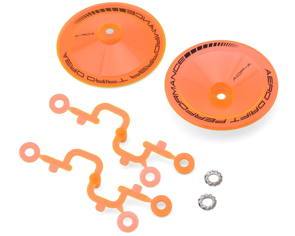 DS Racing Sloped Aero Drift Wheel Covers (2) (Drift Element Wheels) |THE RC SHOP