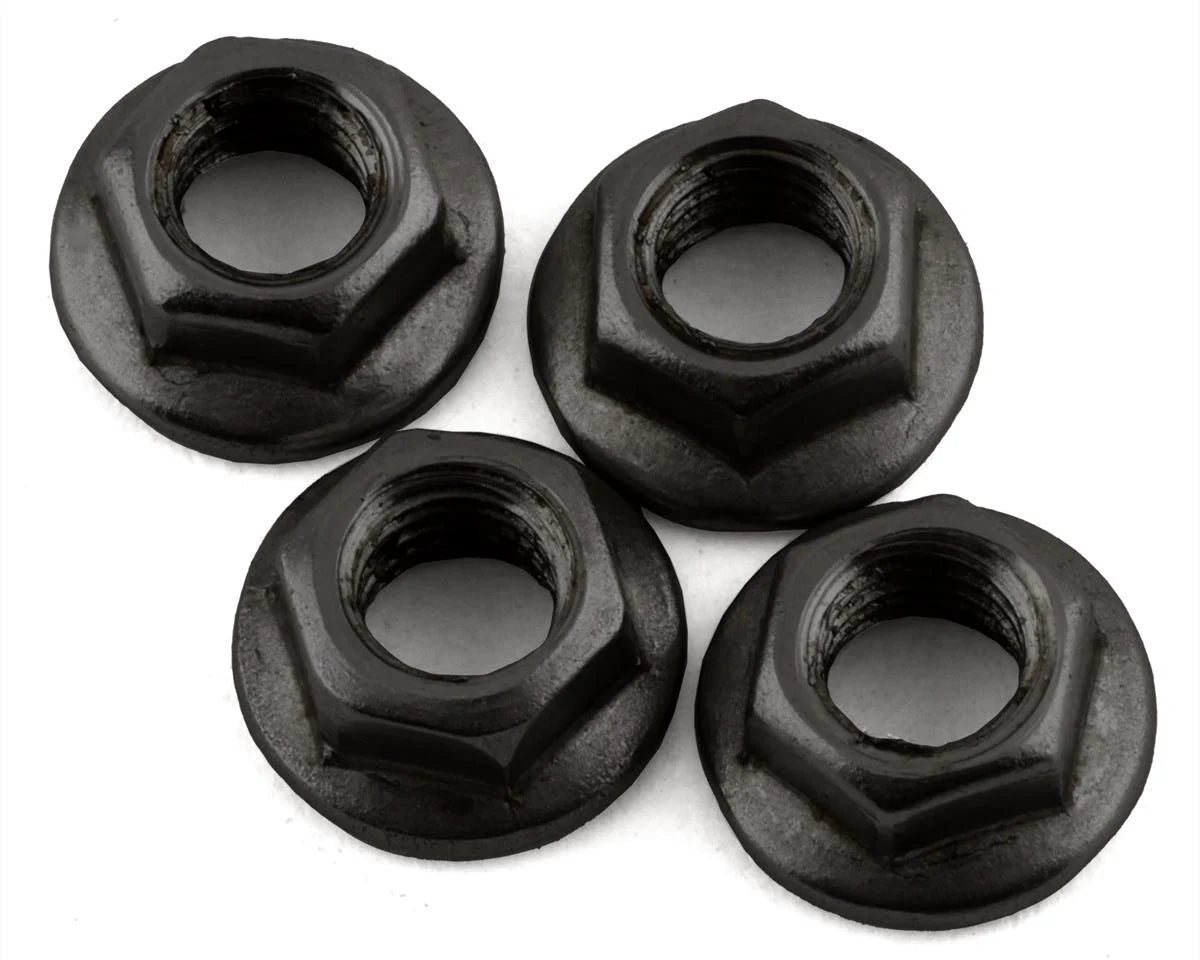 DSC-DEN-M4B DS Racing 4x5.5mm Stainless Steel Wheel Nuts (Black) (4)