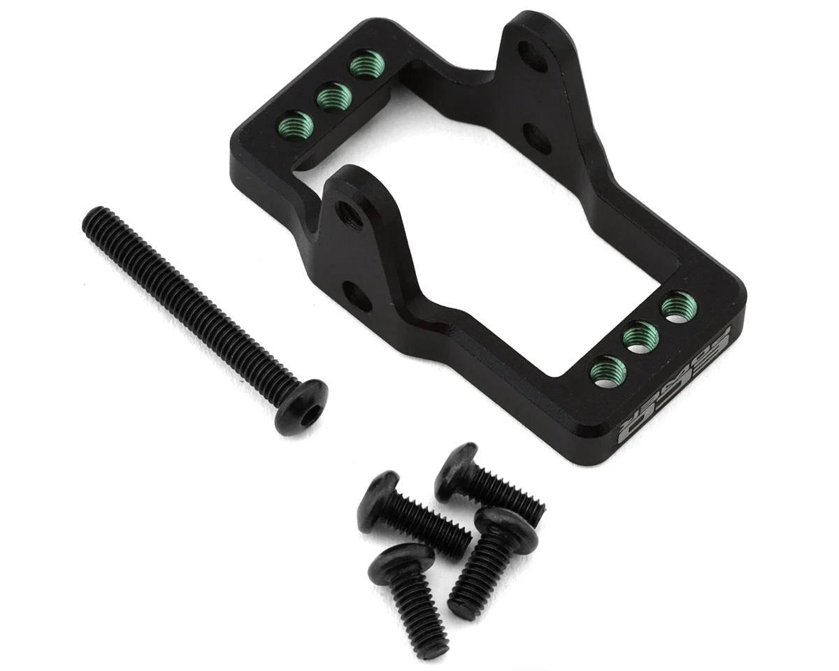 ECP-3072 EcoPower CNC-Machined Aluminum Servo Mount for Traxxas™ TRX-4M (Black & Green)