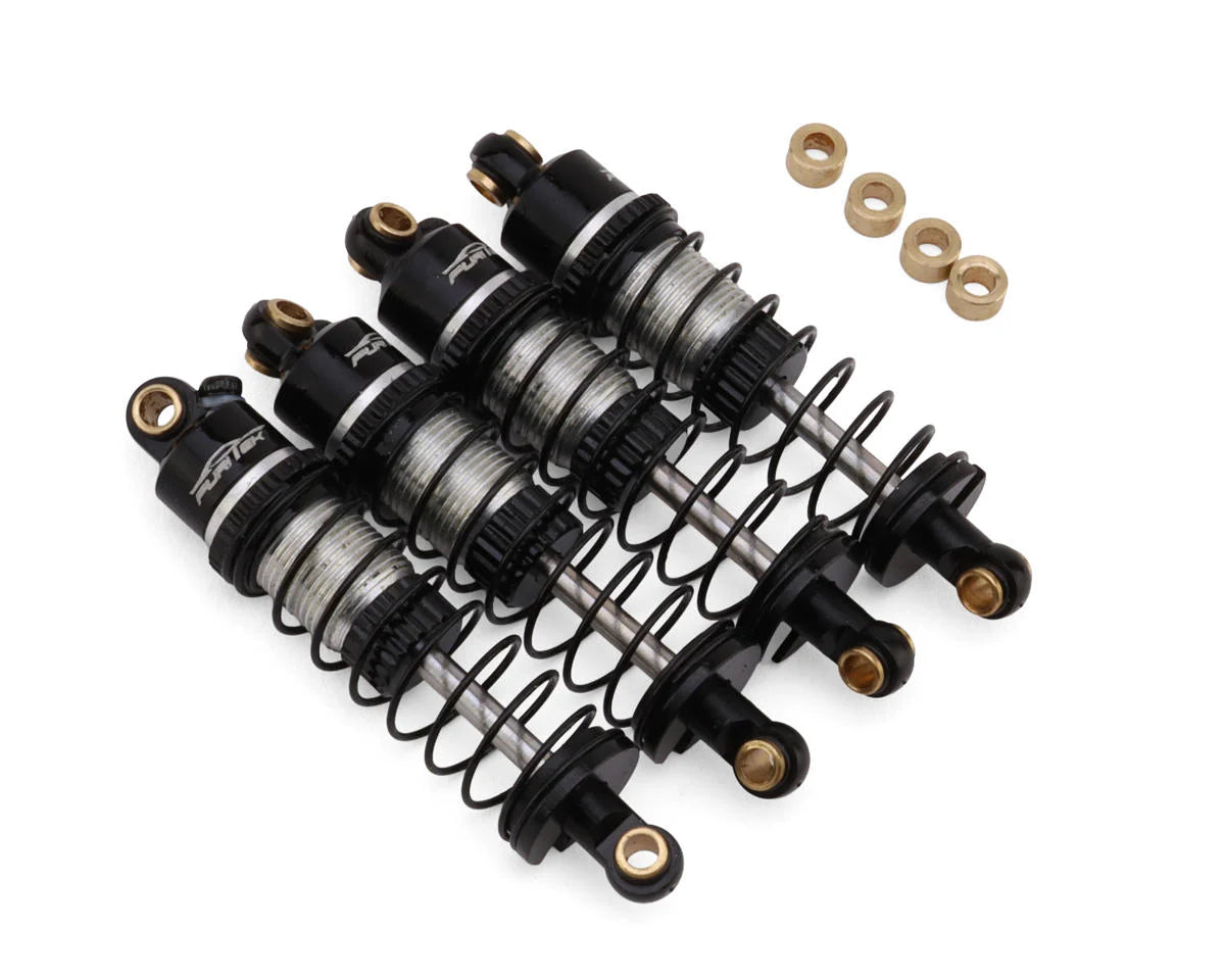 FTK-FUR-2753 Furitek Aluminum 39mm Threaded Oil-Filled Shocks (4) (1/18 Crawlers) | The RC Shop at Dr Dans