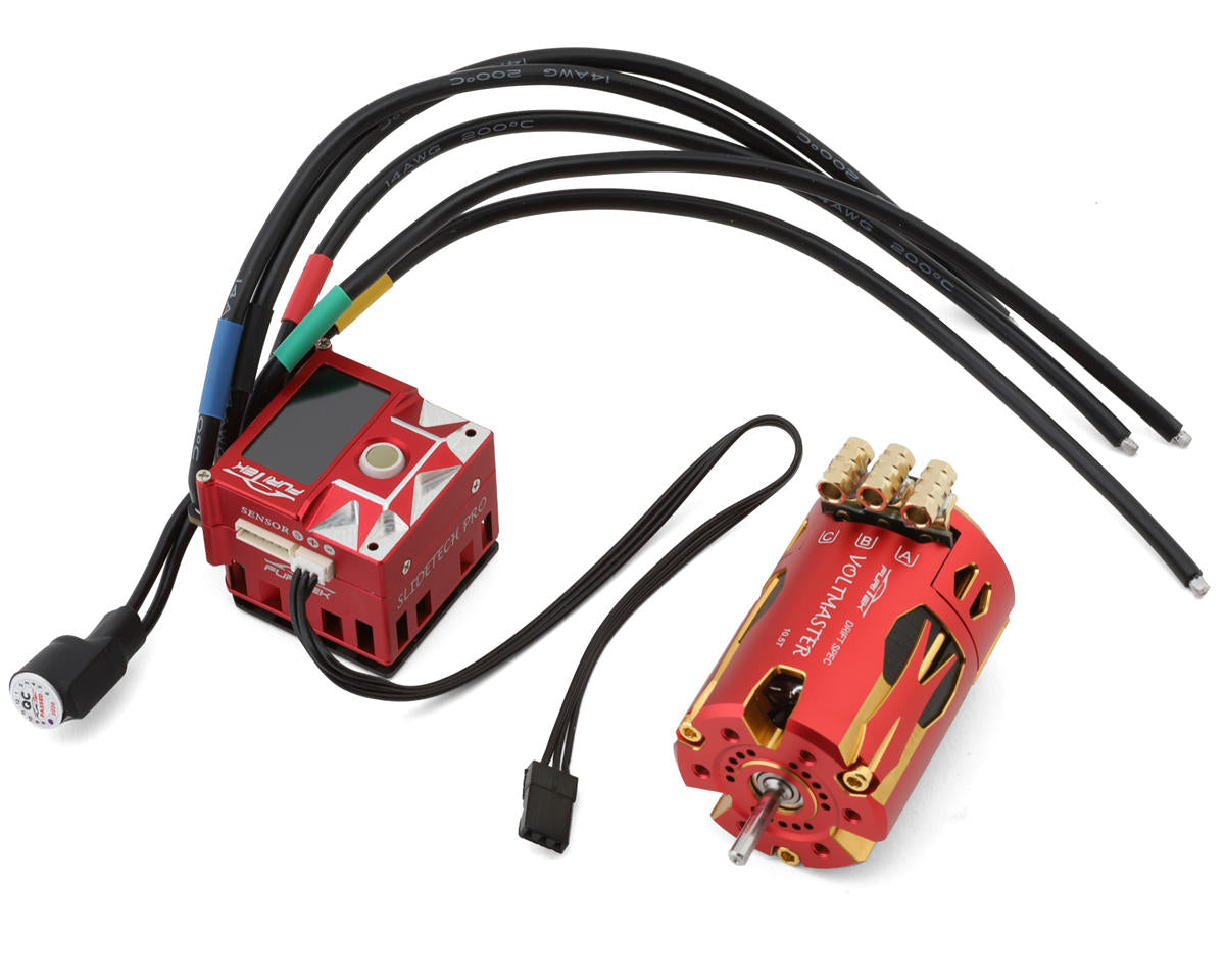 FTK-FUR-2793 / FTK-FUR-2794 Furitek SlideVolt Pro 1/10 Drift Sensored Brushless ESC & Motor Combo (10.5T) | The RC Shop at Dr Dans