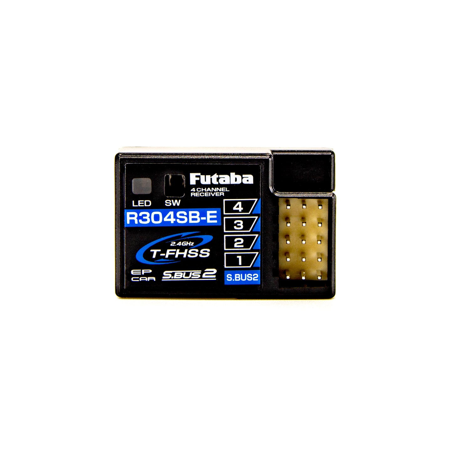 FUT01102180-3 R304SB-E T-FHSS Telemetry System 4-Channel 2.4GHz Micro Receiver, for Electric Only | The RC Shop at Dr Dans