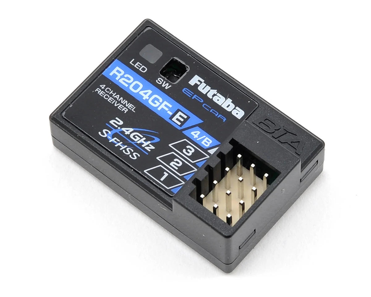 FUT01102202-3 Futaba R204GF-E S-FHSS High Voltage 4-Channel 2.4GHz Micro Receiver | The RC Shop at Dr Dans
