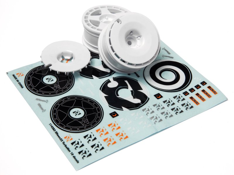 HPI114637 HPI Racing Fifteen52 Turbomac Wheel, White, 26mm, (2pcs)