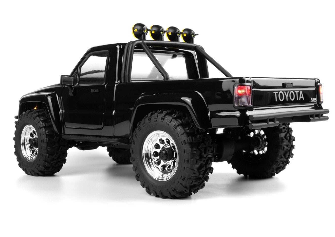 HPI160800 Venture18 Flux 1985 Toyota Hilux SR5 - Black (T)