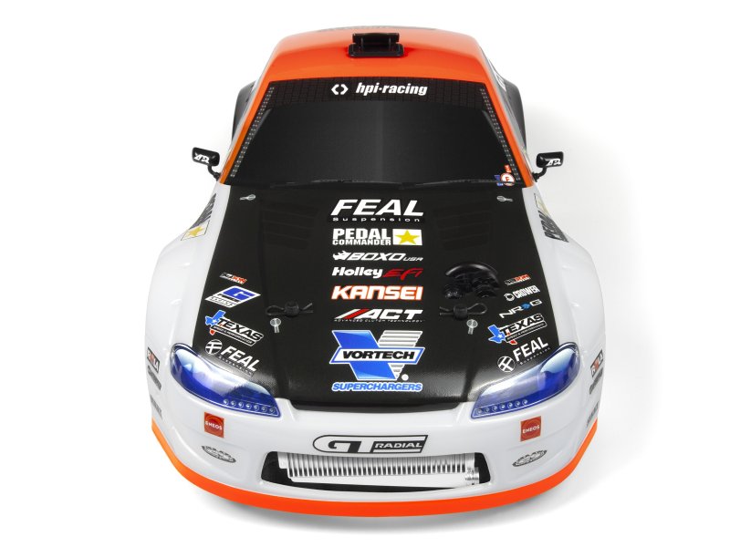 HPI160931 Nissan Silvia S15 Aurimas 'Odi' Bakchis Printed Body (200mm) | The RC Shop at Dr Dans