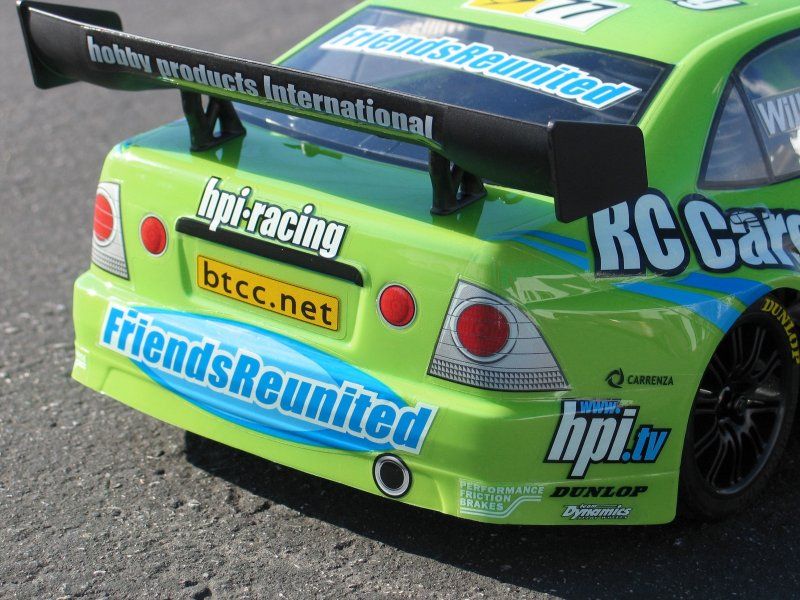 HPI17516 Lexus IS200 BTCC Clear Body (200mm) | The RC Shop at Dr Dans