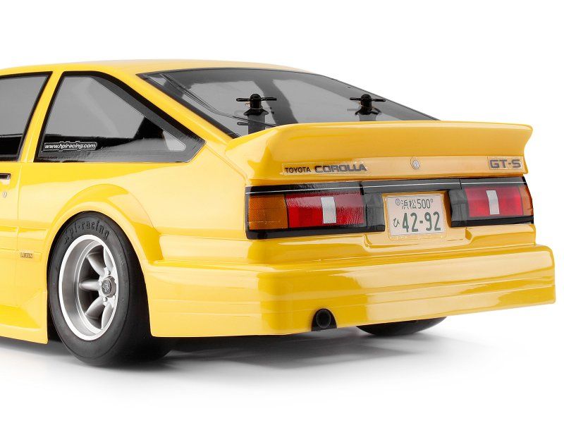 HPI7131 Stage-D Levin AE86 Clear Body Kit (Run Free) | The RC Shop at Dr Dans