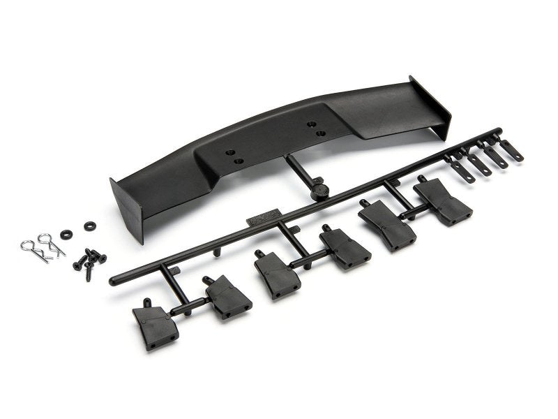 HPI85288 HPI Racing GT Wing Set (Type D / 10th Scale / Black)