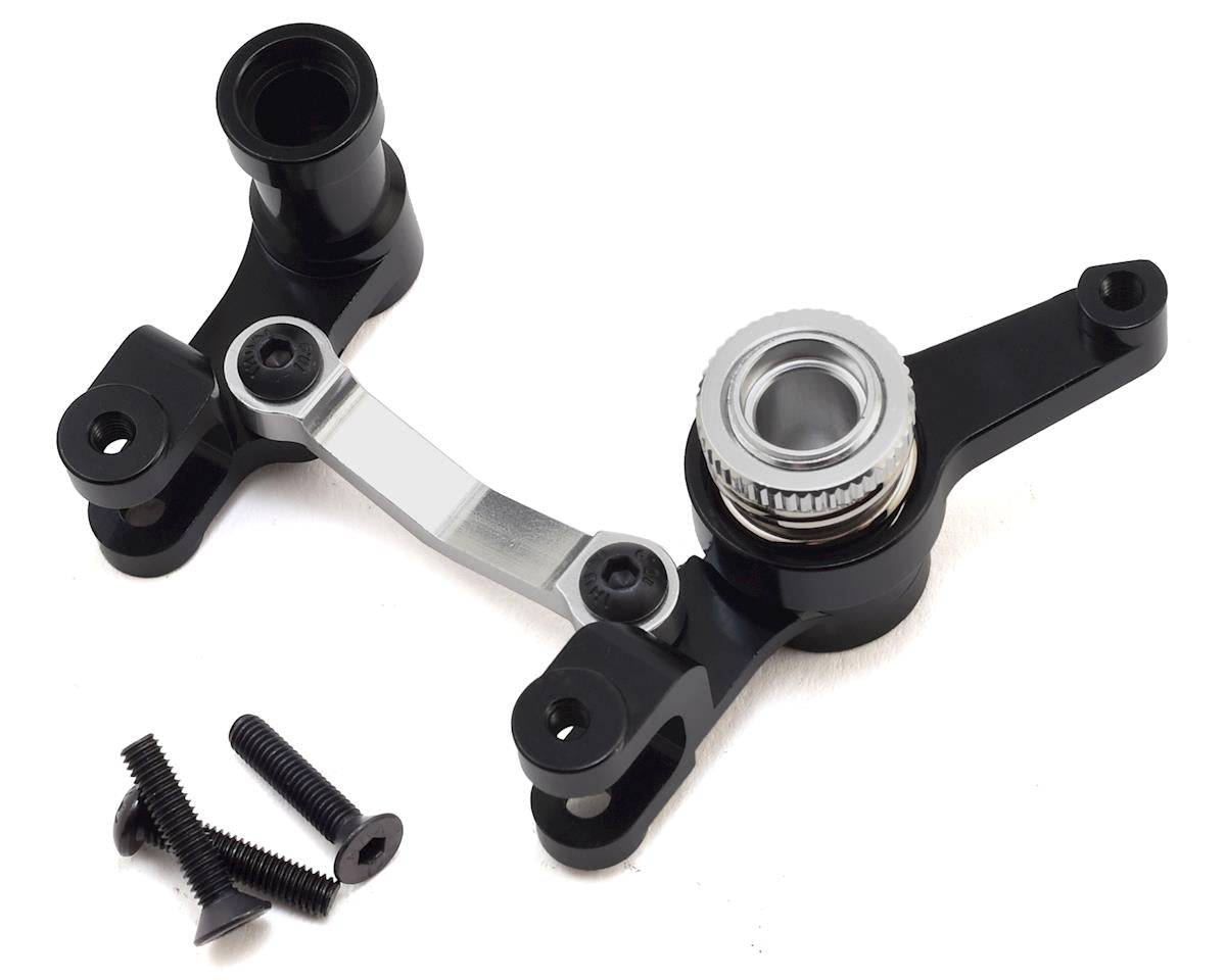 Hot Racing Adjustable Steering Bellcrank Servo Saver for Traxxas | HRASLF4801