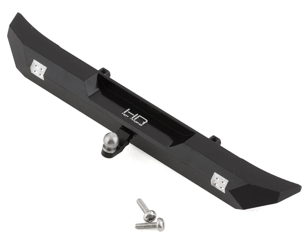 HRASXTF03JR01 Hot Racing Axial SCX24 Aluminum Rear Bumper (Black) (AXI00002V2) |The RC Shop at Dr Dans