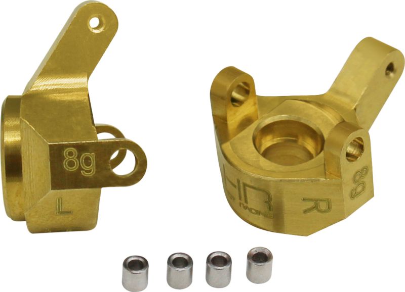 HRASXTF21H Brass Front Steering Knuckle SCX24 | The RC Shop at Dr Dans