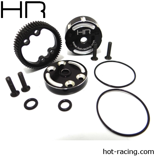 HRATE38CH Hot Racing Sealed Aluminum Differential Case for Traxxas 2WD Electric | The RC Shop at Dr Dans