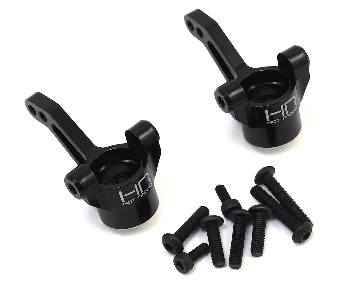 HRATRF2101 Hot Racing Aluminum 4-Tec 2.0 Steering Block (Black) (2)