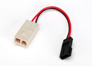 3028 Adapter, Molex to Traxxas® receiver battery pack (for charging) (1)