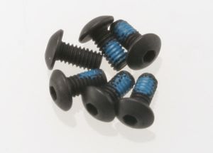 3347 Screws, 2.5x5mm button-head machine (hex drive) (6)