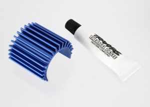 3374 Heat sink, Velineon® 380 brushless motor, aluminum (blue-anodized)