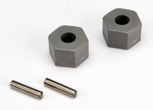3654 Wheel hubs, hex (tall offset, R
