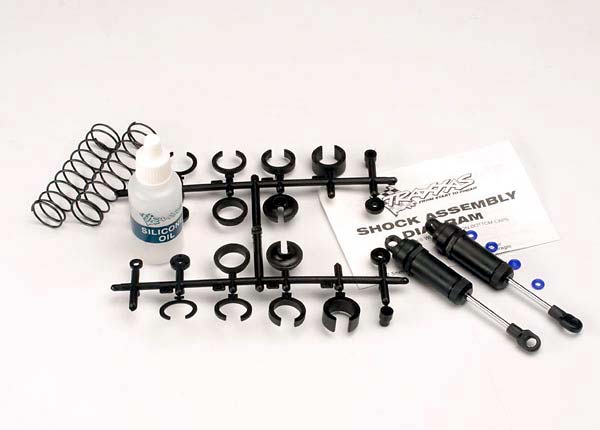 3760 Long Black Front Ultra Shocks with Springs (2)