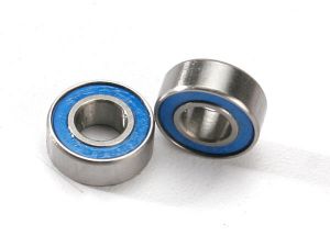 5180 Ball bearings, blue rubber sealed (6x13x5mm