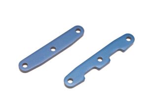 6823 Bulkhead tie bars, front & rear, aluminum (blue-anodized)