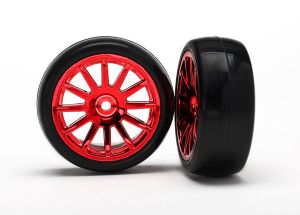 7573X Tires & wheels, assembled, glued