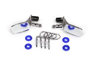 8133 Mirrors, side, chrome (left & right)/