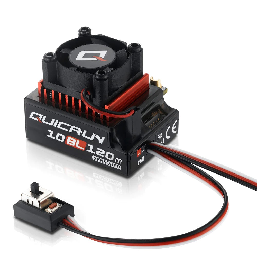 HWI30125002 Hobbywing Quicrun 10BL120 Sensored G2 ESC | The RC Shop at Dr Dans