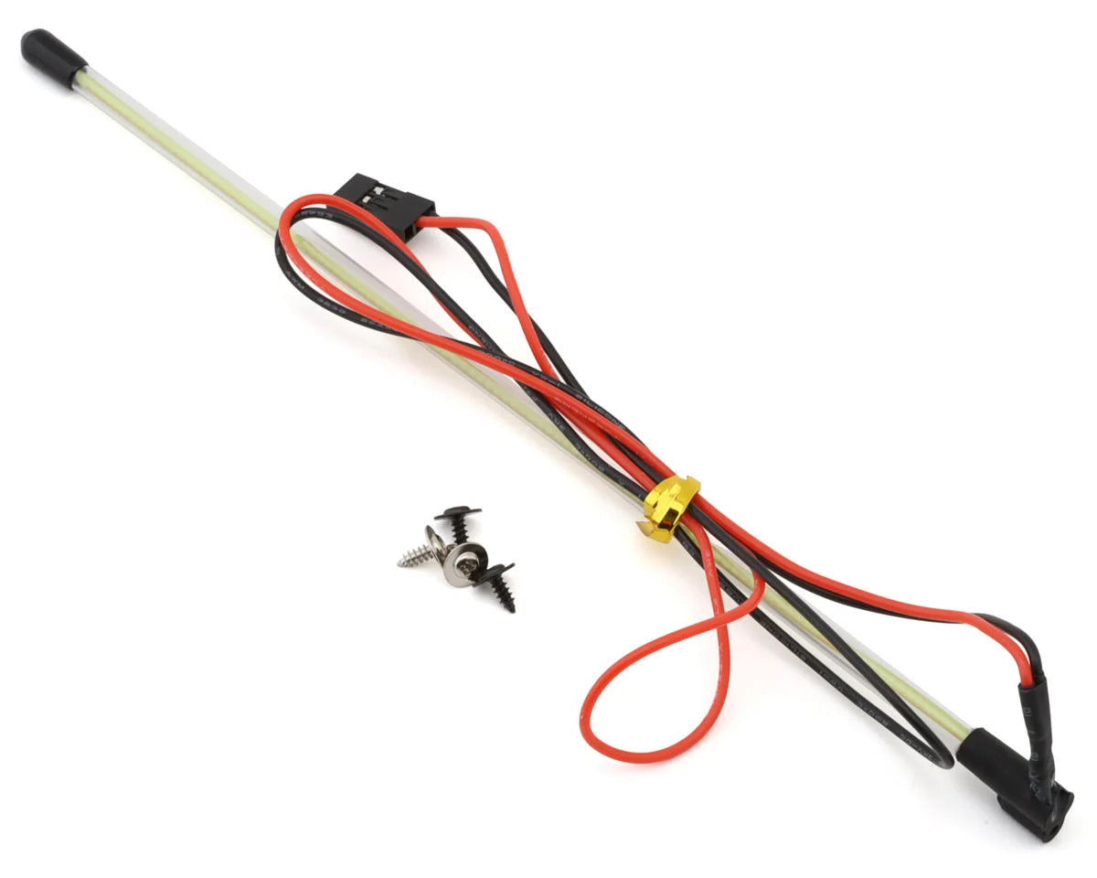 INJL45- Injora 1/10 Rock Crawler Scale LED Light Whip (195mm) (Bottom Fixed) | The RC Shop at Dr Dans