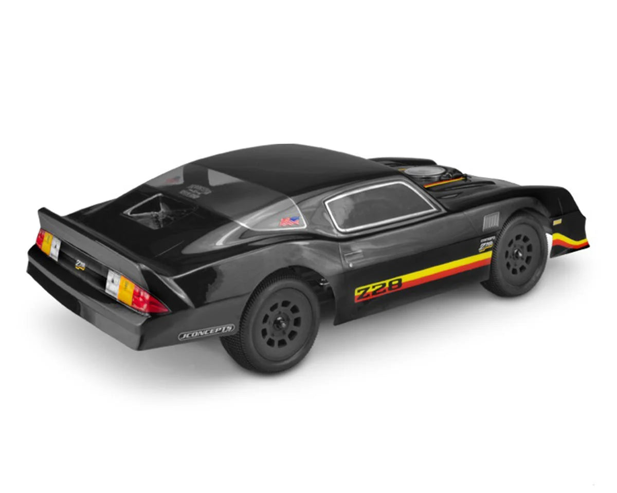 JCO0395 JConcepts 1978 Chevy Camaro Street Stock Dirt Oval Body (Clear) | The RC Shop at Dr Dans