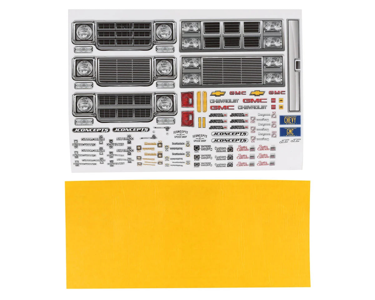 JCO0465 1978 Chevy K10 Truck Body, 12.3in Wheelbase Rock Crawlers | The RC Shop at Dr Dans