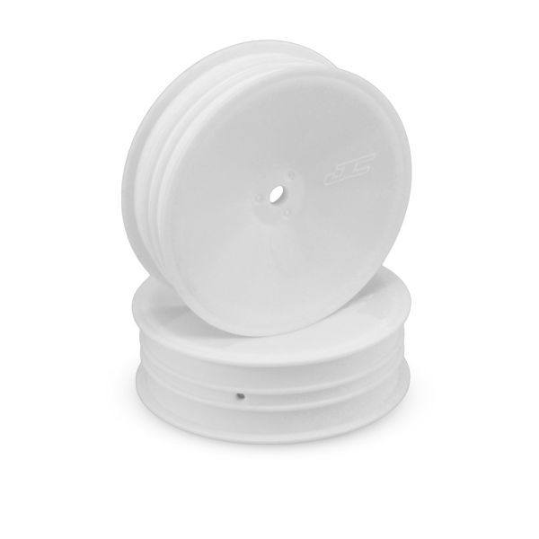 JCO3376W J Concepts Mono, 2.2" Slim Front Wheel, White, Fits B7, YZ2, XB2, LD3, 4pcs