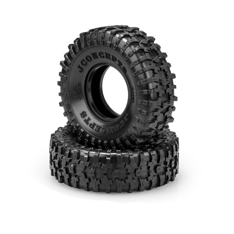 JCO409002 J Concepts Tusk - Green Compound, 2.2" (5.25" OD), Fits 2.2" Crawler Wheels | The RC Shop at Dr Dans