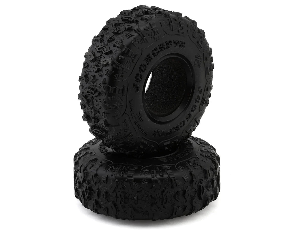 JCO4112-02 JConcepts Megalithic 2.2" All Terrain Rock Crawler Tires (2) (OD - 5.25”) (Green) w/Foam Inserts | The Rc Shop at DrDans