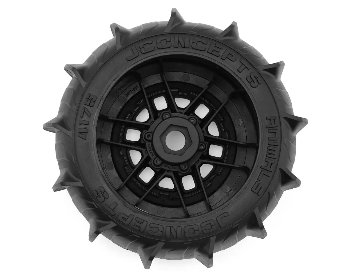 JCO4175-39812 JConcepts Animal 2.9" Monster Truck Pre-Mounted Tires (Platinum) (Black) (2) (Kraton® 4S/Maxx®) w/17mm Hex | The RC Shop at Dr Dans