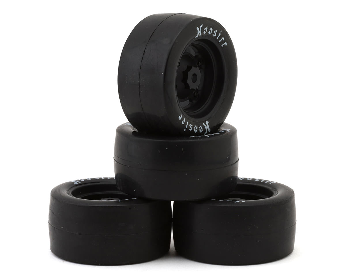 LOS-3779 Losi Asphalt Late Model Grom Hoosier Pre-Mounted Tires (4) (Medium) | The RC Shop at Dr Dans