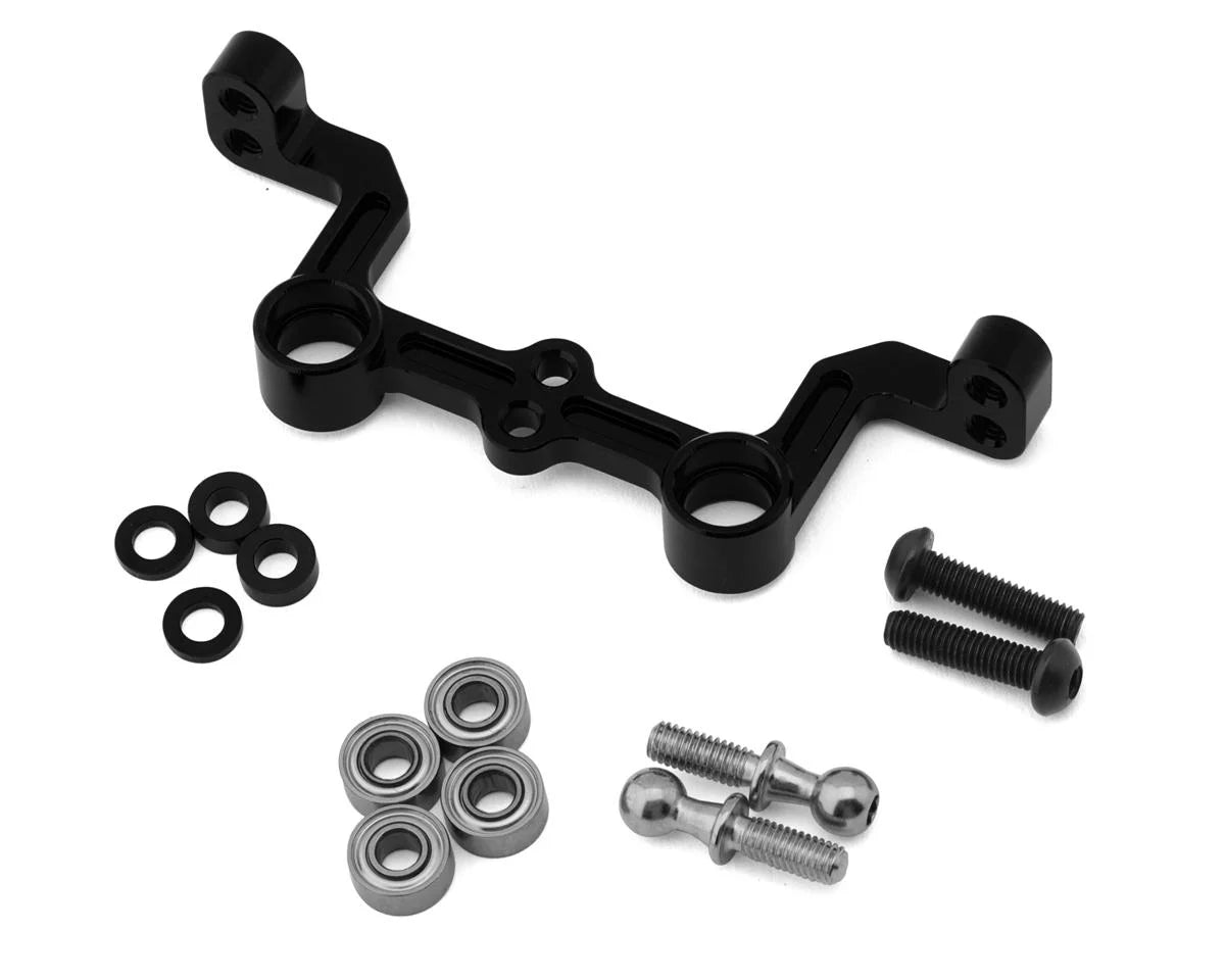 MXS-210701BK MST Adjustable Ackermann Aluminum Steering Plate (Black)