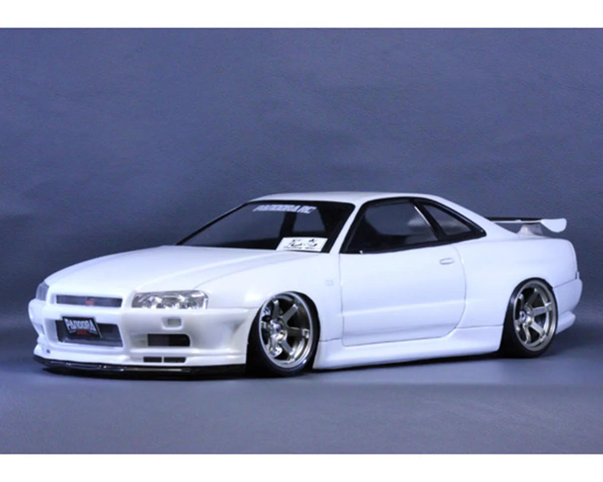 PAB-3131 Pandora RC 1/10 Nissan Skyline BNR34 GT-R Drift Body Set (Clear) (257-260mm) | The RC Shop at Dr Dans