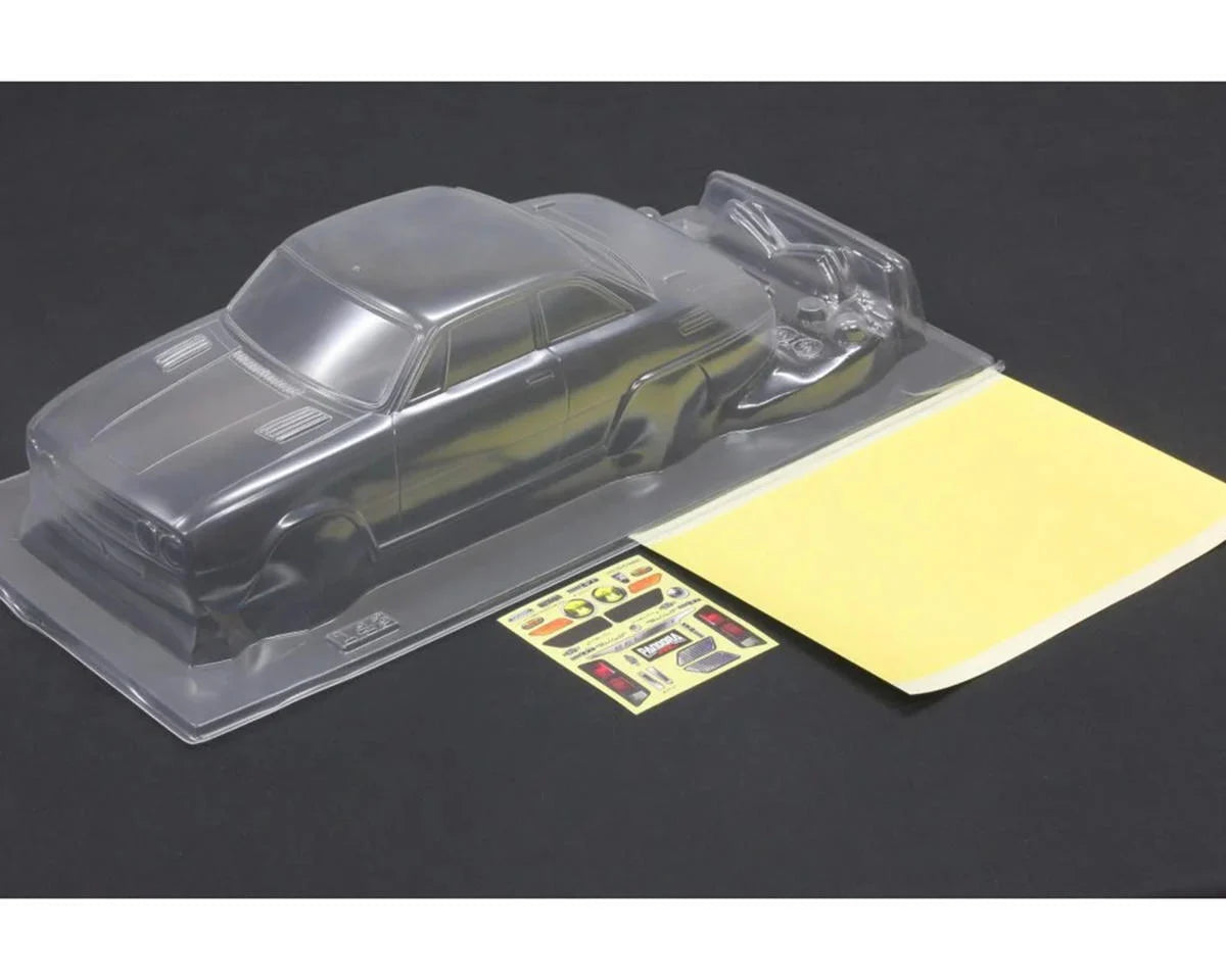 PAB-3143 Pandora RC 1/10 Isuzu Bellett Drift Body Set (Clear) (257-260mm) | The Rc Shop