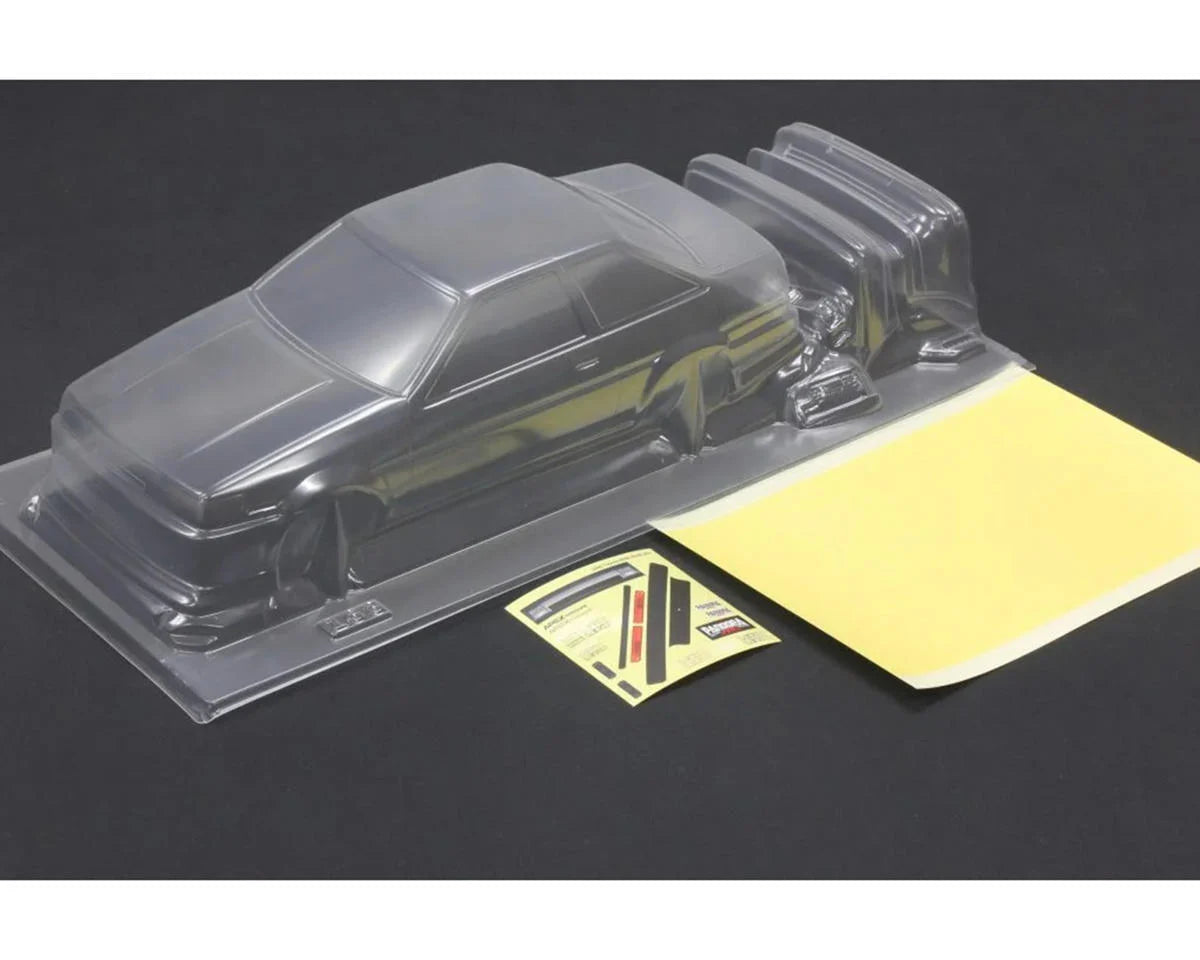 PAB-3168 Pandora RC 1/10 Toyota AE86 Corolla Levin 2-Door Drift Body Set (Clear) (257-260mm) | THE RC SHOP