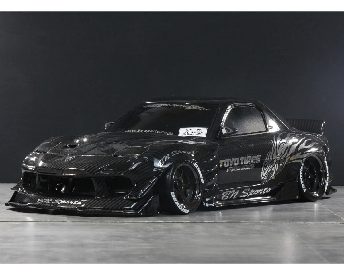PABFCB-198C Pandora RC 1/10 Mazda RX-7 FD3S BN Sports Drift Body Set (Carbon Fiber Dipped) (257-260mm) | The RC Shop at Dr Dans