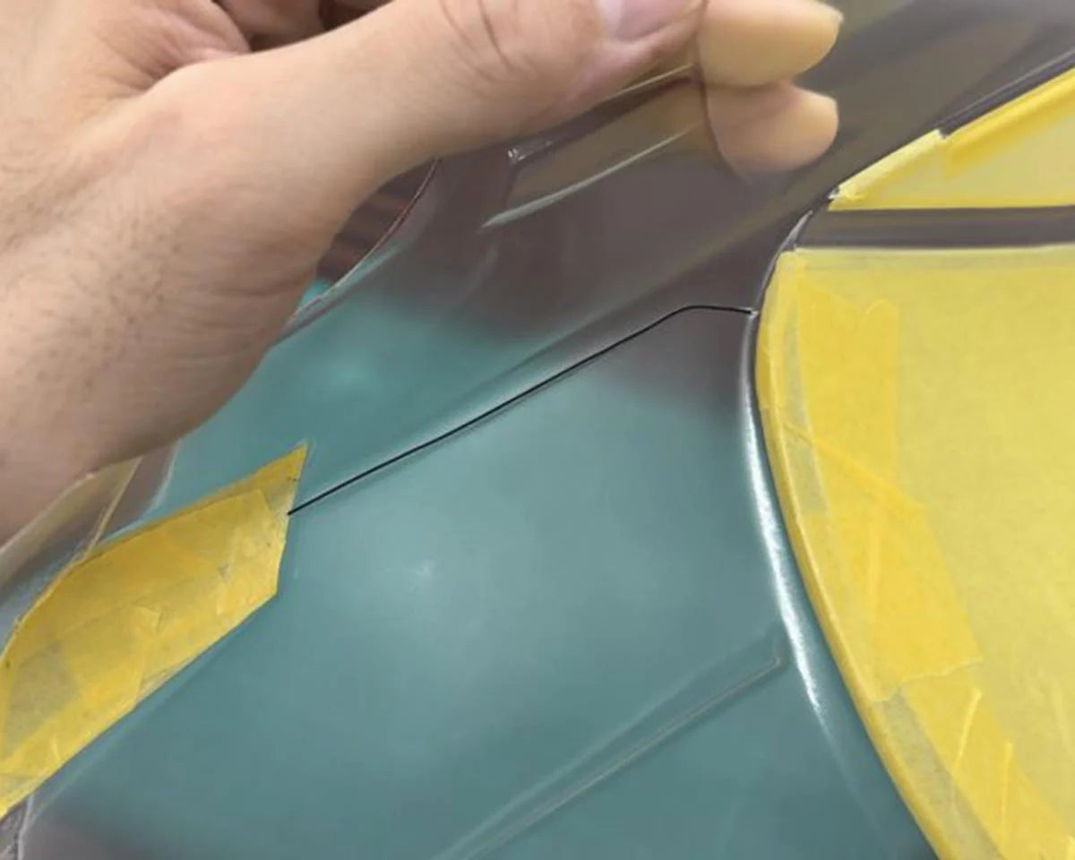PABVGP-621 Pandora RC 1/10 Scale Panel Line Tape Sheet (Miniature Scale Drift Accessory) | The RC Shop at Dr Dans