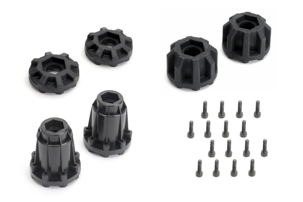 PHB1804CBMSGB 1/8 MT 3.8 Super Sonic Belted Mounted Tires w/ Removable Hex Wheels Powerhobby 1/8 MT 3.8 Super Sonic Belted Mounted Tires w Removable Hex Wheels (2)