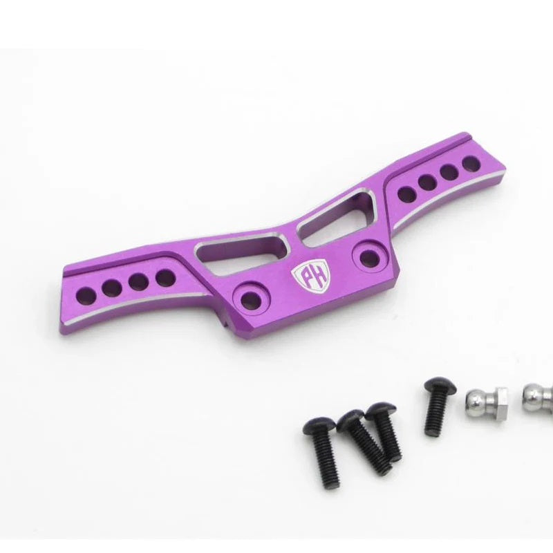 Power Hobby Aluminum Front Bumper for MST RMX 2.5 – Red / Purple | PHB6604