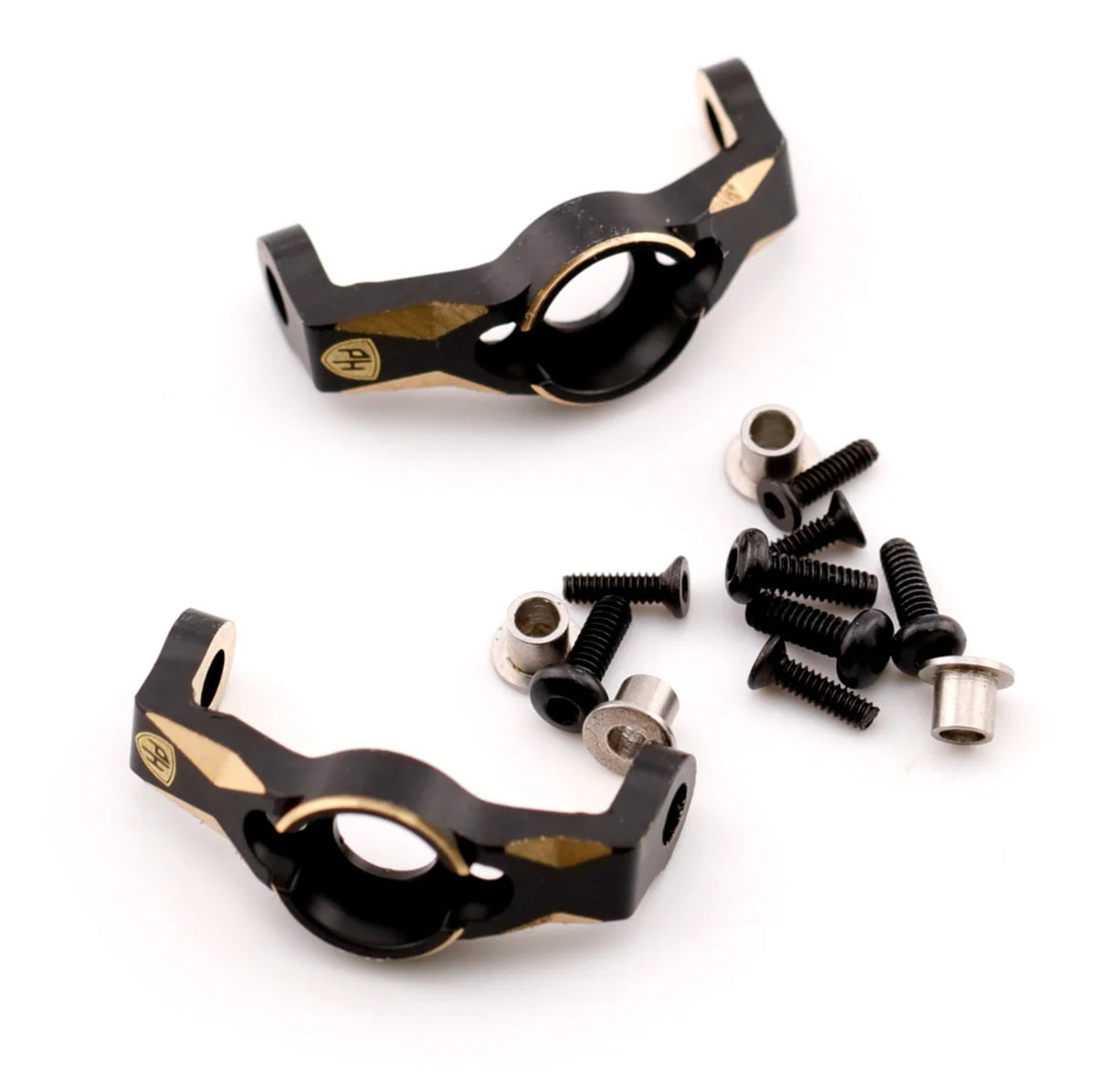 PHB7402 Brass Portal C-Hub Set, for HPI Venture18 | The RC Shop at Dr Dans