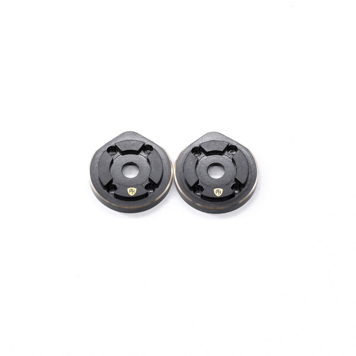 Power Hobby Outer Brass Portal Covers Front or Rear, for Axial Capra / SCX10 III, 50g PHBSCX1010 - thercshopatdrdans