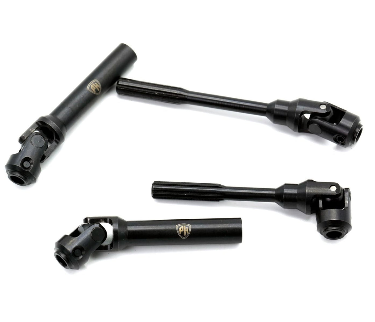 PowerHobby HD Steel Driveshaft CVD Set for Axial SCX10 / SCX10 II 12.3" – PHBSCX1001